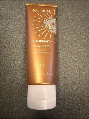 NEW✨NU SKIN Sunright Insta Glow Tinted Self-Tanning Gel - Bronze
